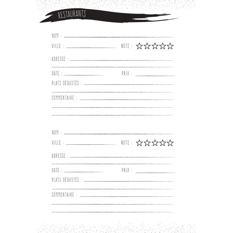Aventura Éditions - Carnet de Voyage (A6) pour vos Aventures