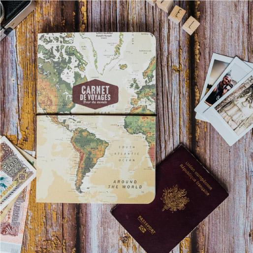 Faire un carnet de voyage : un souvenir de vos aventures