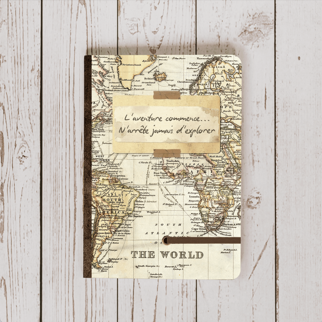 Wanderings Inserts De Carnet De Voyage à Pois De Taille Standard | 11 Cm X 21 Cm | Papier 100 G/m² | 3 Carnets Cousus à La Main / 180 Pages